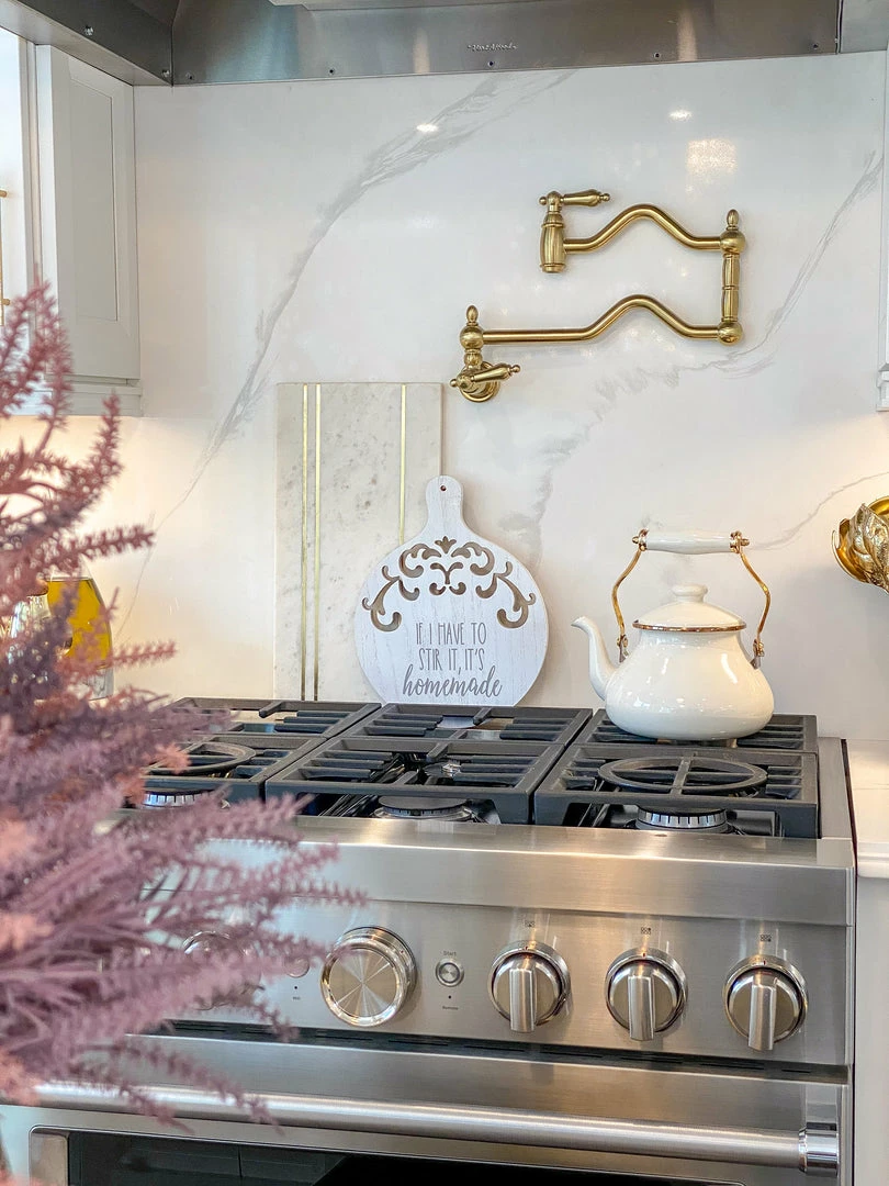 Inspire Me! Home Decor Round Wood Cutting Board W/ Cutouts ( 3 Designs) 4 Inspire Me! Home Decor Round Wood Cutting Board W/ Cutouts ( 3 Designs)