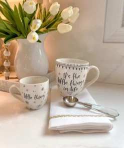 Inspire Me! Home Decor KITCHEN It's The Little Things In Life Mug Set