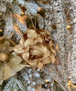 Inspire Me! Home Decor Gold Leaf Orb Ornaments (2 Colors) 9 Inspire Me! Home Decor Gold Leaf Orb Ornaments (2 Colors)