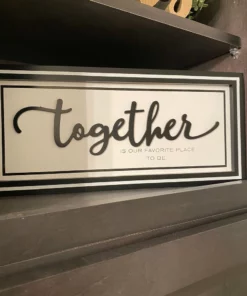 Inspire Me! Home Decor Black And White Wooden Home Signs (2 Styles) WALL ART & MIRRORS 7 Inspire Me! Home Decor Black And White Wooden Home Signs (2 Styles) WALL ART & MIRRORS