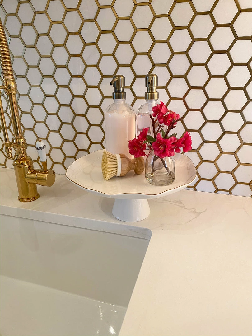 Inspire Me! Home Decor Small Cherry Blossom In Glass Jar (3 Colors) 5 Inspire Me! Home Decor Small Cherry Blossom In Glass Jar (3 Colors)