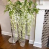 Inspire Me! Home Decor White Japanese Wisteria Stem