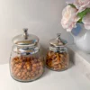 Inspire Me! Home Decor Silver Jar With Lid (2 Sizes)