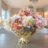 Inspire Me! Home Decor 27" Pink Snow Sprinkle Hydrangea Stem 2 Inspire Me! Home Decor 27" Pink Snow Sprinkle Hydrangea Stem
