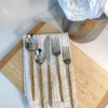Inspire Me! Home Decor KITCHEN Two-Tone Flatware Set 2 Inspire Me! Home Decor KITCHEN Two-Tone Flatware Set