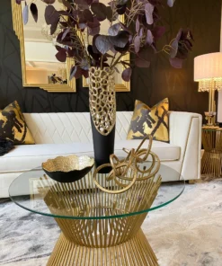 Inspire Me! Home Decor Gold Textured Abstract Sculpture (2 Sizes) 9 Inspire Me! Home Decor Gold Textured Abstract Sculpture (2 Sizes)