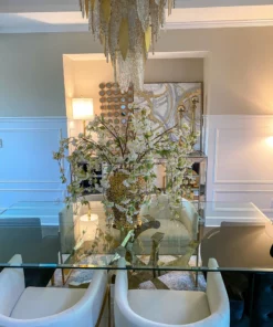 Inspire Me! Home Decor Waterfall Cherry Blossom Stem