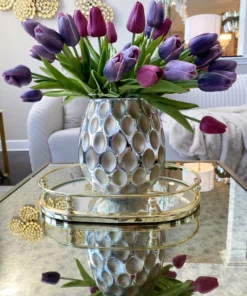 Inspire Me! Home Decor Gold Oval Mirror Tray 8 Inspire Me! Home Decor Gold Oval Mirror Tray