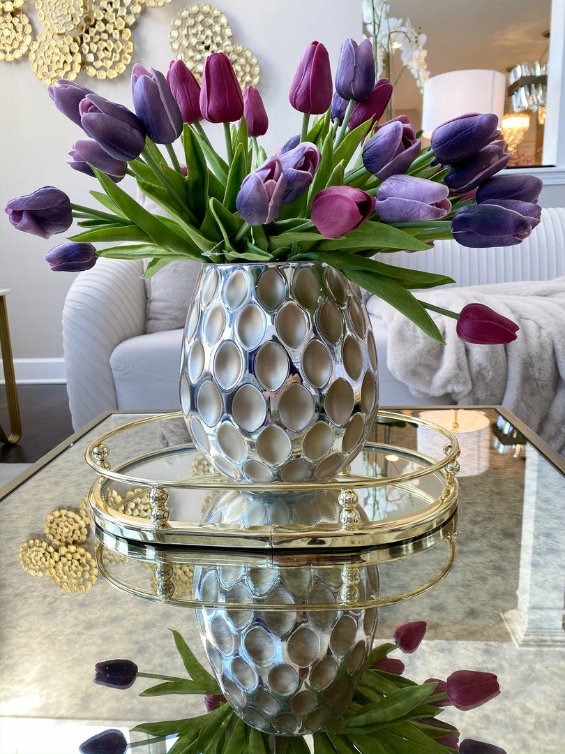 Inspire Me! Home Decor Gold Oval Mirror Tray 5 Inspire Me! Home Decor Gold Oval Mirror Tray