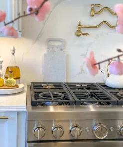 Inspire Me! Home Decor KITCHEN Intricate Detail Marble Scroll Tray