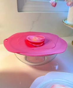Inspire Me! Home Decor Silicone Rose Pot Lids (4 Sizes)