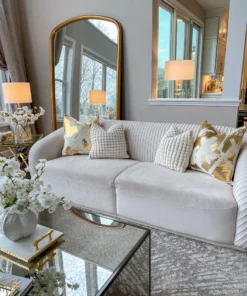 Cloud9d PILLOWS, RUGS, & THROWS Serena Beige Pillow - 20" X 20" 9 Cloud9d PILLOWS, RUGS, & THROWS Serena Beige Pillow - 20