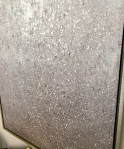 Inspire Me! Home Decor Silver Shimmer Wall Art