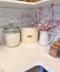 Inspire Me! Home Decor KITCHEN Glass Jar With Airtight Lid (3 Sizes)