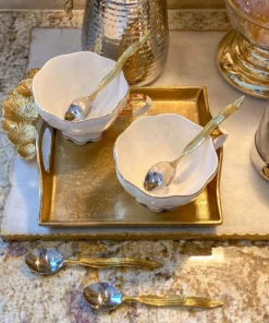 Inspire Me! Home Decor KITCHEN Willow Leaf Spoon Set Of 4