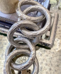 Inspire Me! Home Decor Silver Chain Decor