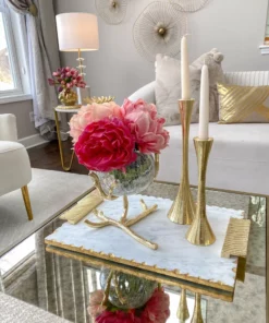 Inspire Me! Home Decor Real-Touch Full Peony Stems (3 Colors)