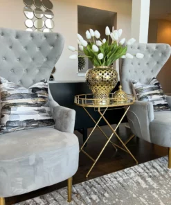 Inspire Me! Home Decor Gold Pierced Patterned Ginger Jar (2 Sizes)