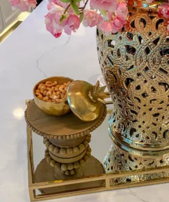 Inspire Me! Home Decor Gold Fruit Serving Dish (2 Sizes)