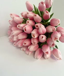 Inspire Me! Home Decor Real Touch Tulip Bouquet (8 Colors)