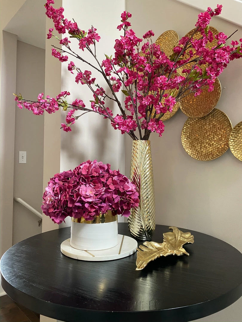 Inspire Me! Home Decor Double Metal Leaf Tray (2 Colors) 6 Inspire Me! Home Decor Double Metal Leaf Tray (2 Colors)