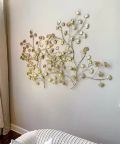 Inspire Me! Home Decor WALL ART & MIRRORS Gold Leaf Branch Wall Decor