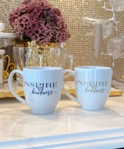 Inspire Me! Home Decor Inspire Kindness Bistro Mug (2 Text Colors)