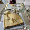 Inspire Me! Home Decor Gold Tray (2 Sizes)
