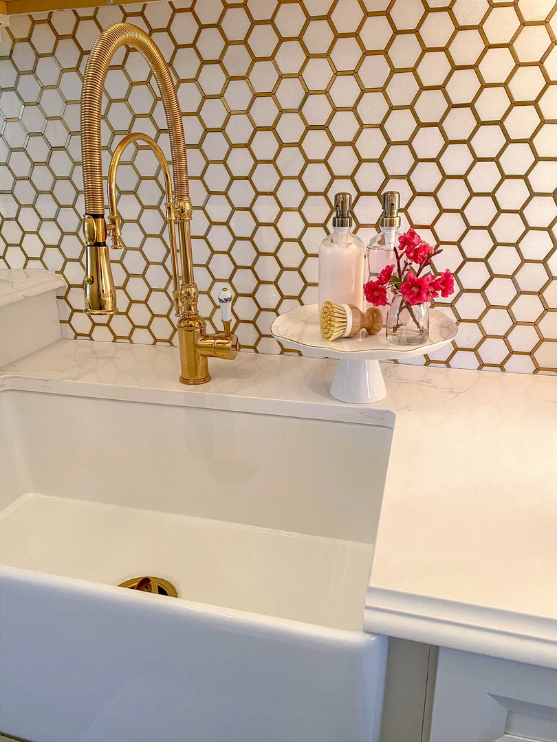 Inspire Me! Home Decor Small Cherry Blossom In Glass Jar (3 Colors) 6 Inspire Me! Home Decor Small Cherry Blossom In Glass Jar (3 Colors)