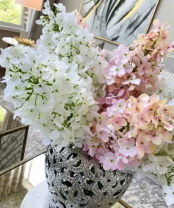 Inspire Me! Home Decor Cone Hydrangea (2 Colors) Floral Stems