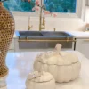 Inspire Me! Home Decor Dolomite Pumpkin Collection ( 3 Sizes And Shapes Available ) KITCHEN
