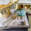 Inspire Me! Home Decor Gold Magnifying Glass W/ Textured Glass Handle