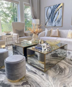 Inspire Me! Home Decor Gold Metal Branch Bowls (2 Sizes)