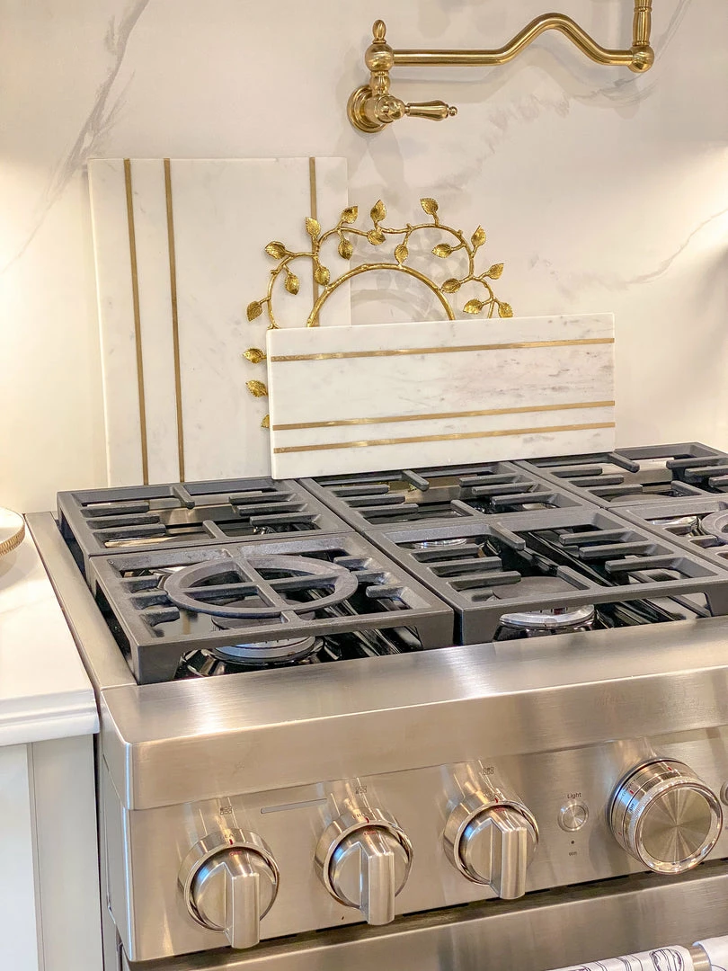 Inspire Me! Home Decor Large Marble Rectangle Tray With Gold Inlay 4 Inspire Me! Home Decor Large Marble Rectangle Tray With Gold Inlay