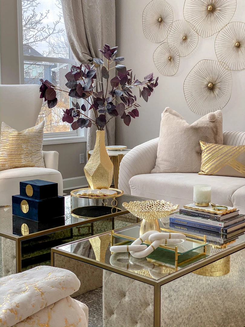 Inspire Me! Home Decor Set Of 2 Velvet Black Boxes With Gold Circle 9 Inspire Me! Home Decor Set Of 2 Velvet Black Boxes With Gold Circle