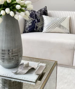 Inspire Me! Home Decor Silver Leaf Tea Light Holder 7 Inspire Me! Home Decor Silver Leaf Tea Light Holder