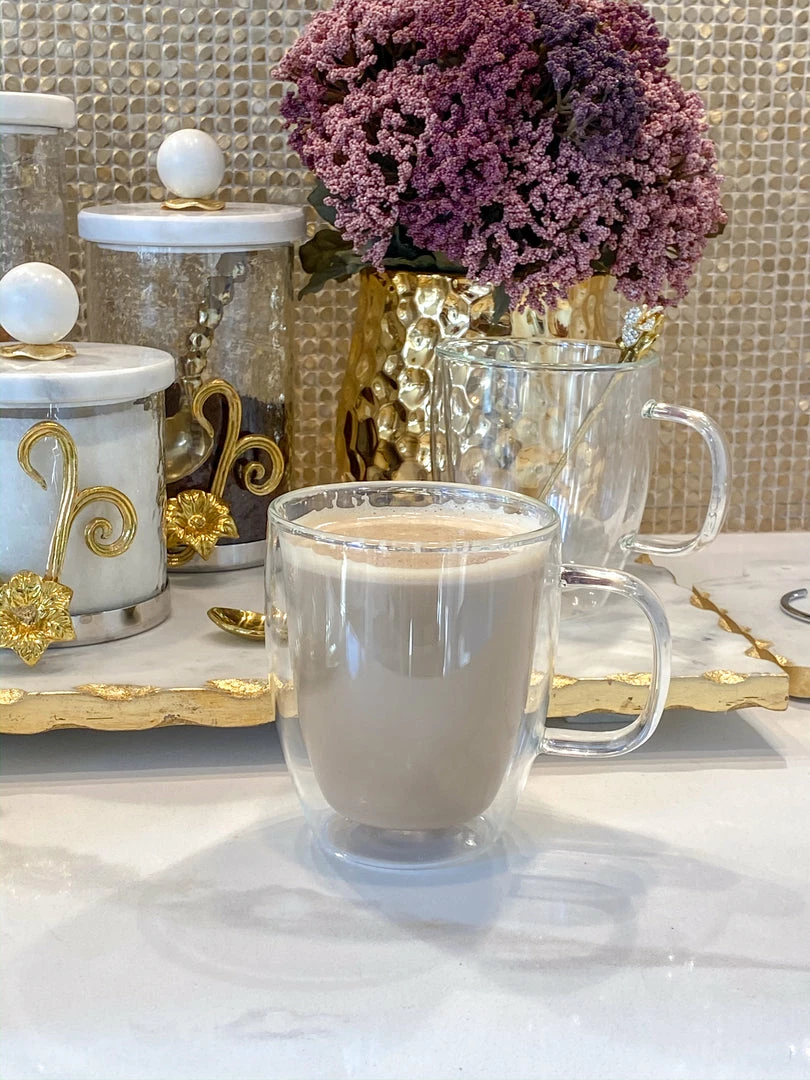 Inspire Me! Home Decor KITCHEN 16 Oz Double Wall Glass Coffee Mug With Handle 3 Inspire Me! Home Decor KITCHEN 16 Oz Double Wall Glass Coffee Mug With Handle