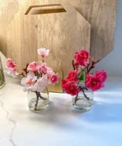 Inspire Me! Home Decor Small Cherry Blossom In Glass Jar (3 Colors)