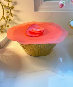 Inspire Me! Home Decor Silicone Rose Pot Lids (4 Sizes)
