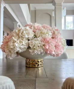 Inspire Me! Home Decor Floral Stems Real-Touch Hydrangea Stem (4 Colors)