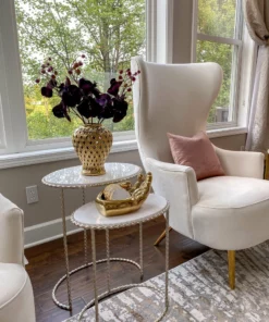 Inspire Me! Home Decor Deep Purple Phalaenopsis Orchid Stem