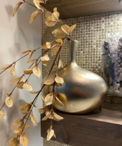 Inspire Me! Home Decor Slim Neck Hammered Texture Vase (3 Sizes)