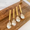 Inspire Me! Home Decor Gold Herringbone Tea Spoon