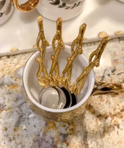 Inspire Me! Home Decor Golden Vine Spoons