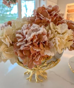 Inspire Me! Home Decor 27" Pink Snow Sprinkle Hydrangea Stem 7 Inspire Me! Home Decor 27