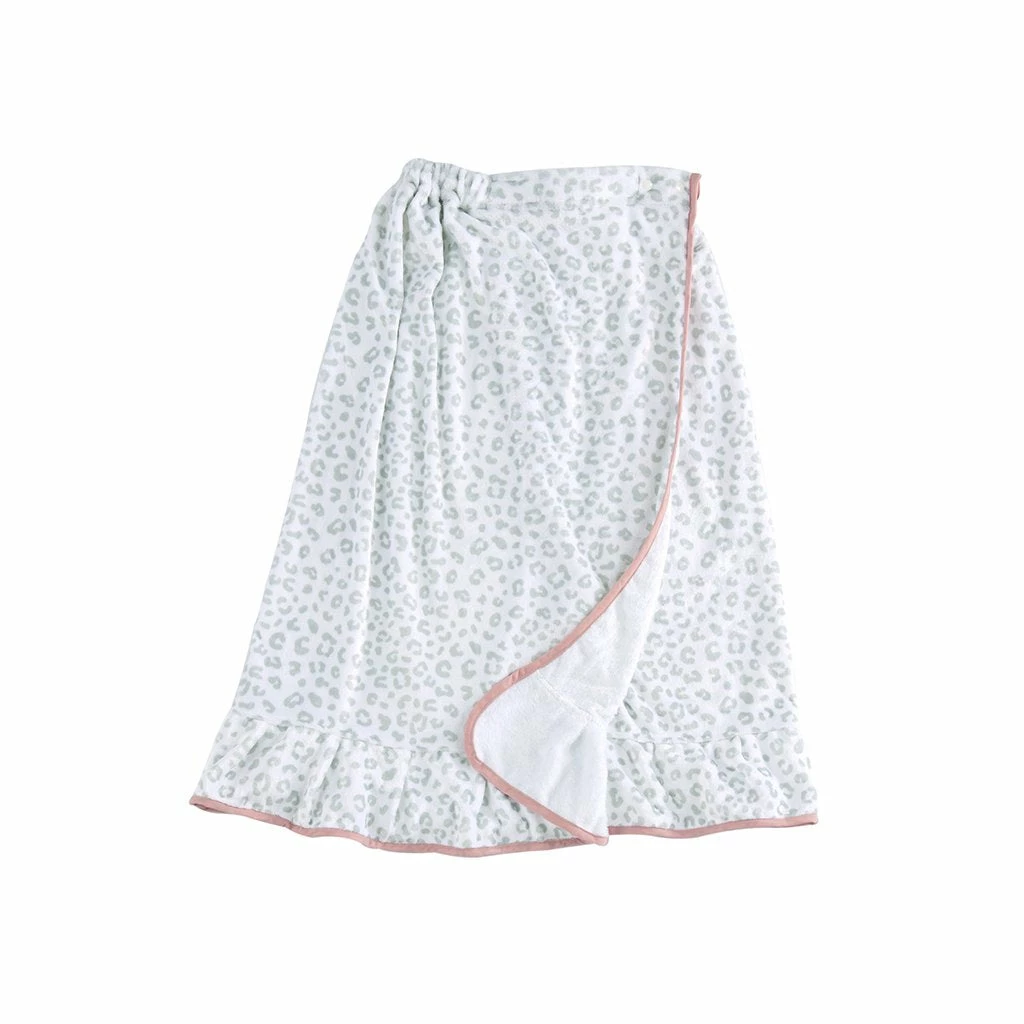 Inspire Me! Home Decor BATHROOM Grey Leopard Print Towel Wrap 3 Inspire Me! Home Decor BATHROOM Grey Leopard Print Towel Wrap