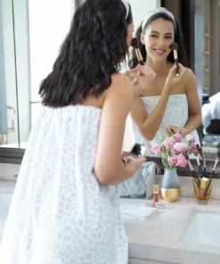 Inspire Me! Home Decor BATHROOM Grey Leopard Print Towel Wrap 9 Inspire Me! Home Decor BATHROOM Grey Leopard Print Towel Wrap