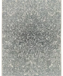 Nourison Elegance Area Rug - Grey/Blue/White (5 Sizes) PILLOWS, RUGS, & THROWS